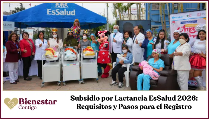 Subsidio por Lactancia EsSalud - Requisitos y Beneficios