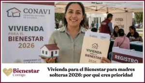 Vivienda para el Bienestar 2026 para madres solteras México